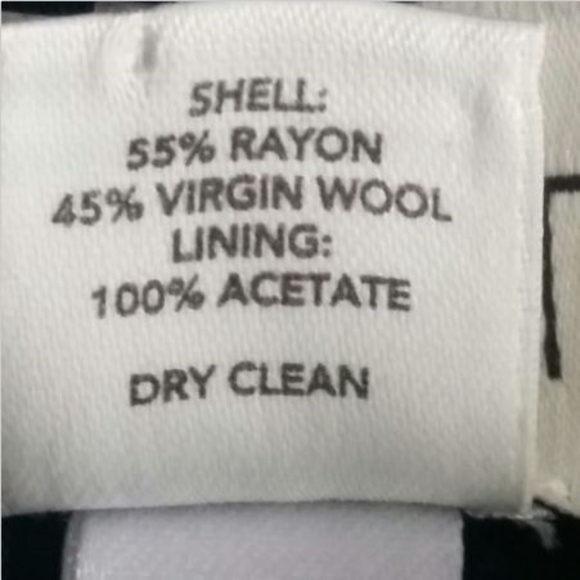 LOFT Wool Blend Pinstripe Career Blazer - Picture 6 of 6